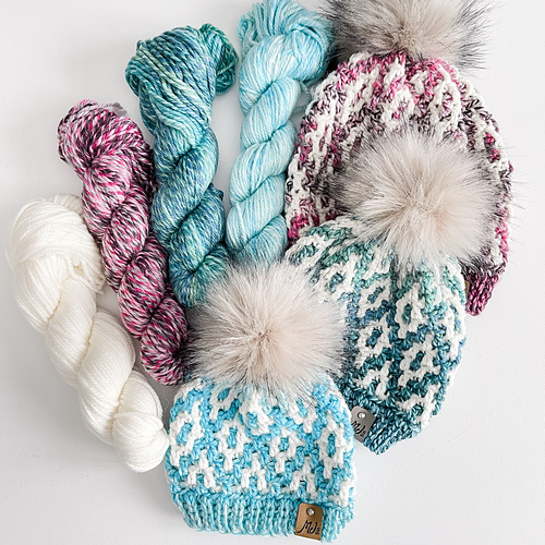 Bulky Mosaic Beanie photo 5