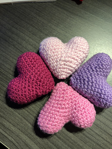 Heart amigurumi photo 8