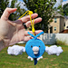Pokemon Go Plus + Cover - Swablu pattern