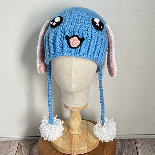 Liam's Blue Bunny Hat
