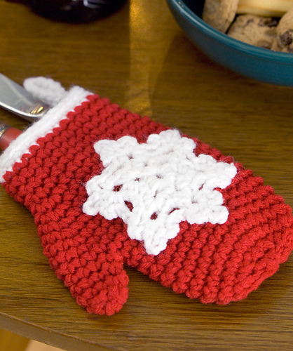Snowflake Mitten Ornaments photo 1