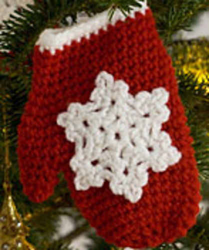 Snowflake Mitten Ornaments photo 4
