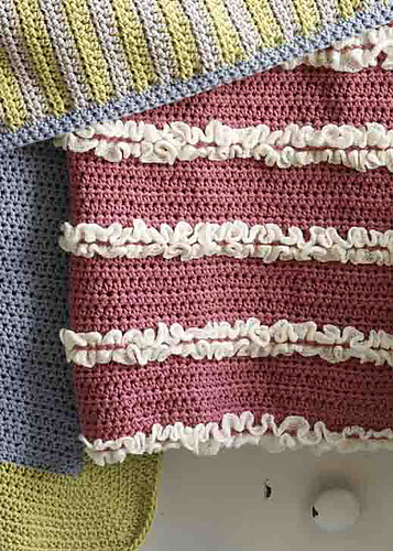 Make It Yours Ruffled Baby Blanket