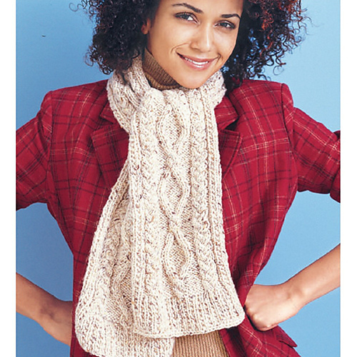 Ravelry 12 Irish Scarf pattern by Lisa Buccellato