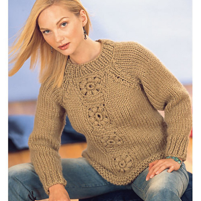 raglan pullover pattern