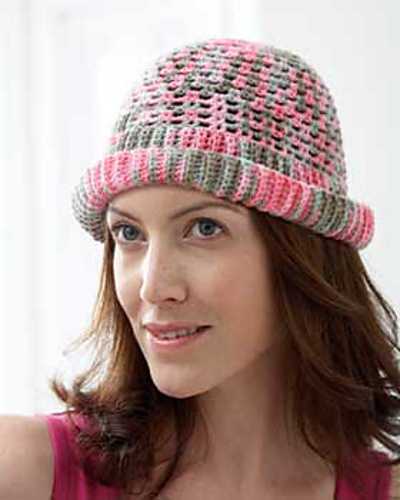Ravelry: Mesh Cap pattern by Bernat Design Studio