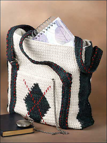 Argyle Tote Bag photo 1