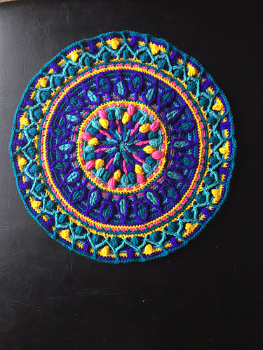 Dandelion Mandala Overlay Crochet 다른 모습 3