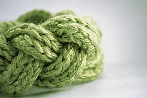 Knitted Knot Bracelet photo 1