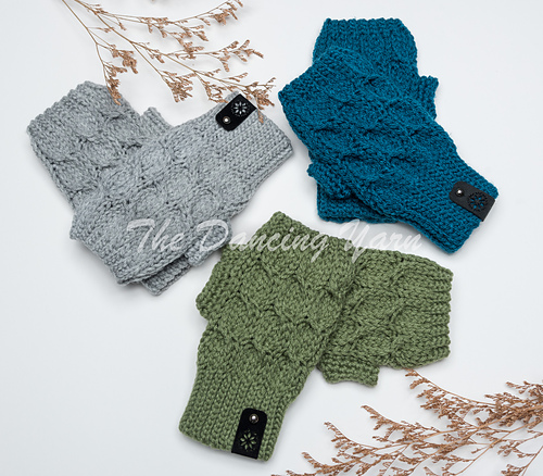 Honeycomb Fingerless Gloves