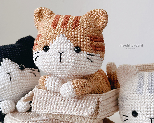 Catloaf i-boxen - MochiCrochi Crochet