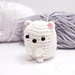 Kawaii polar bear pattern 