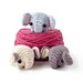 mini elephant amigurumi pattern 