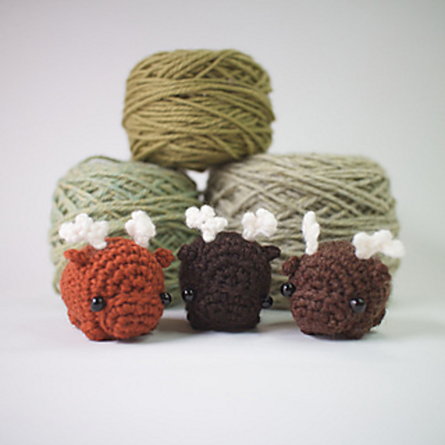 Mini Moose Amigurumi