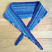 One row scarf pattern