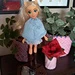 Bratz #051 Mixed skirt and poncho pattern 