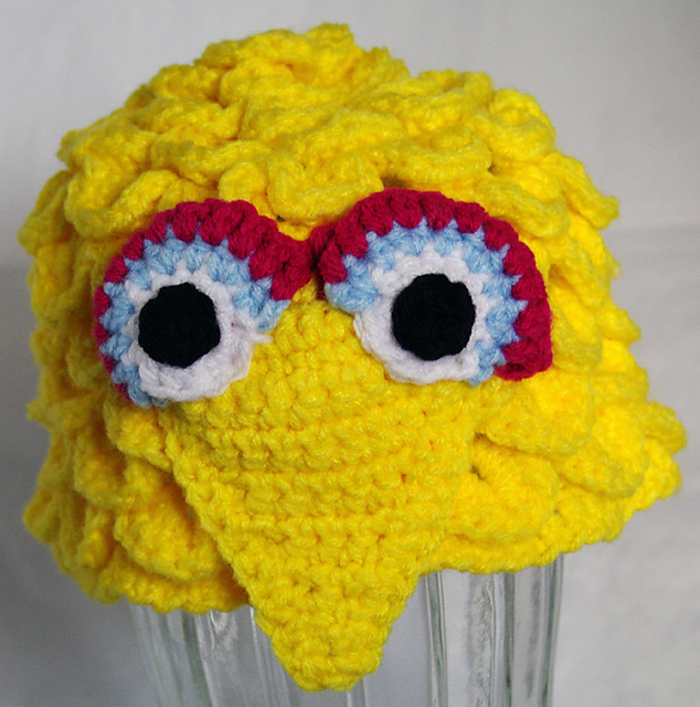 Ravelry: One Very Big Bird Hat pattern 