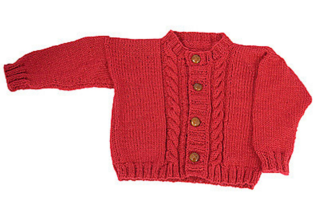 cable knit sweater pattern child