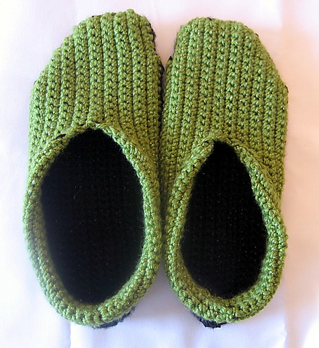 Ravelry: Crochet Slippers - Foot Rugs pattern by Sandy Marie