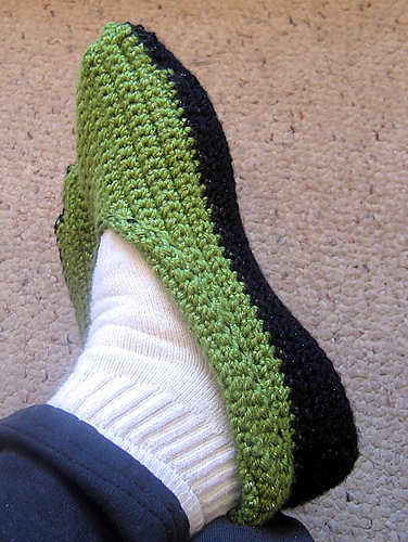 Ravelry: Crochet Slippers - Foot Rugs pattern by Sandy Marie