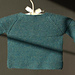 garter yoke baby cardi photo 3