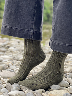 Summer by the River Socks