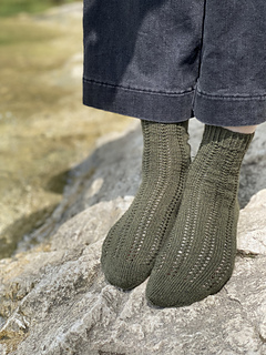 Summer by the River Socks