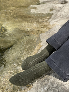 Summer by the River Socks
