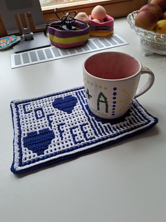 Coffee Time Mug Rugs by Melanie 