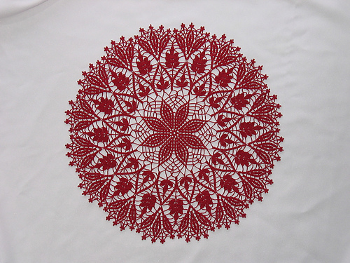 Cluster Stitch Doily