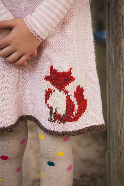 fox jumper knitting pattern free