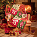 WYS Baubles & Bows Blanket pattern 