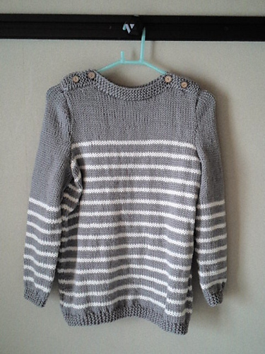 p.14 Striped Sweater しましまセーター 다른 모습 3