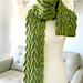 Meadow Vine Reversible Cable Scarf photo 3