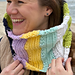 Scrappy Star Cowl pattern