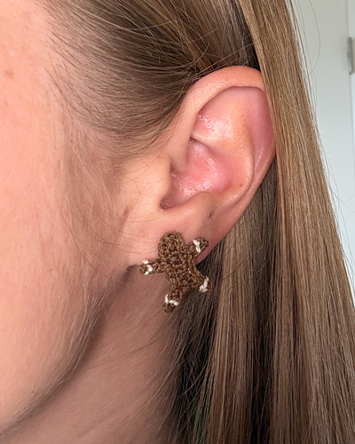 Gingerbread Earrings
