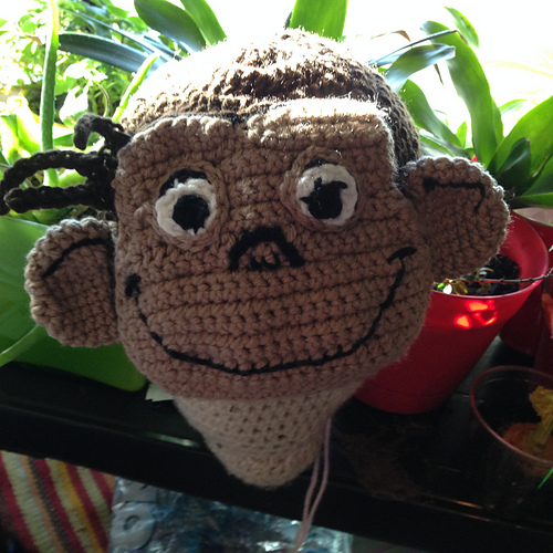 Ravelry: Curious George Hat (RET) pattern by Jenna Wingate