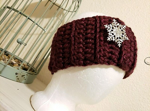 Snowflake Ear Warmer photo 4
