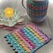 Berry Sweet Mug Hug & Rug pattern