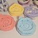Hexagon Crochet Coaster pattern 