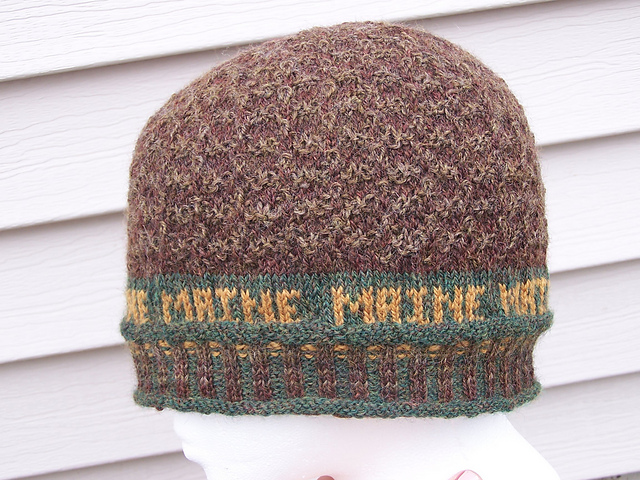 Ravelry maine pine cone hat pattern by donna ritchie