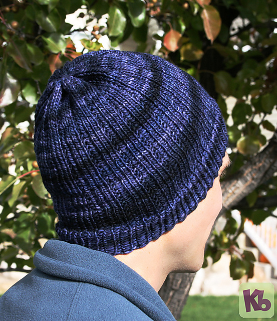 Ravelry Men’s Beanie pattern by Authentic Knitting Board