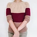 Eyelet Sweater pattern 