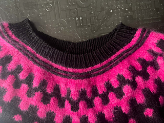 shortened collar (front measures 1")