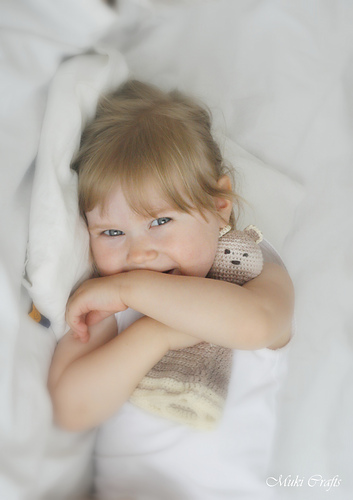 Cuddly Bear security blanket photo 1