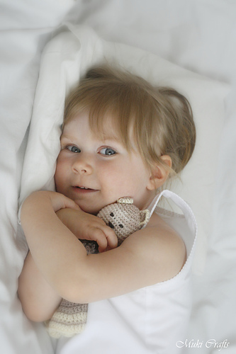 Cuddly Bear security blanket photo 4