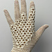 Floral Crochet Gloves pattern 
