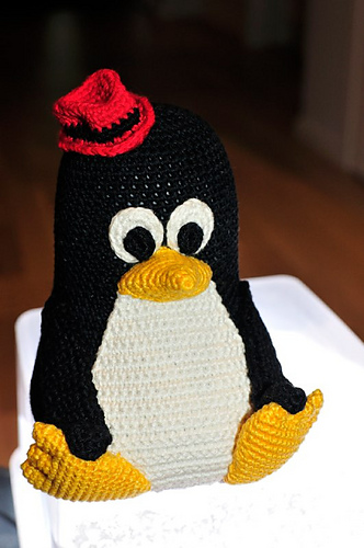 Fedora hat for an amigurumi