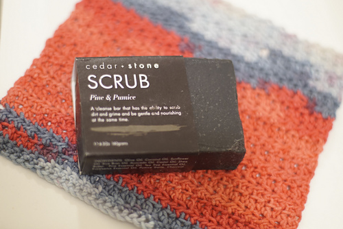 Textured washcloth photo 4