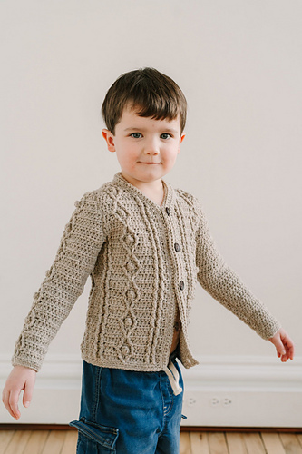 Toddler Fisherman's Sweater